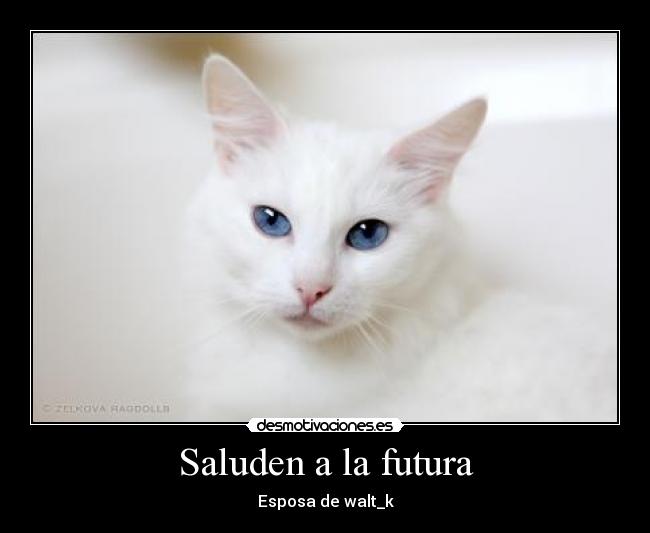 Saluden a la futura - Esposa de walt_k