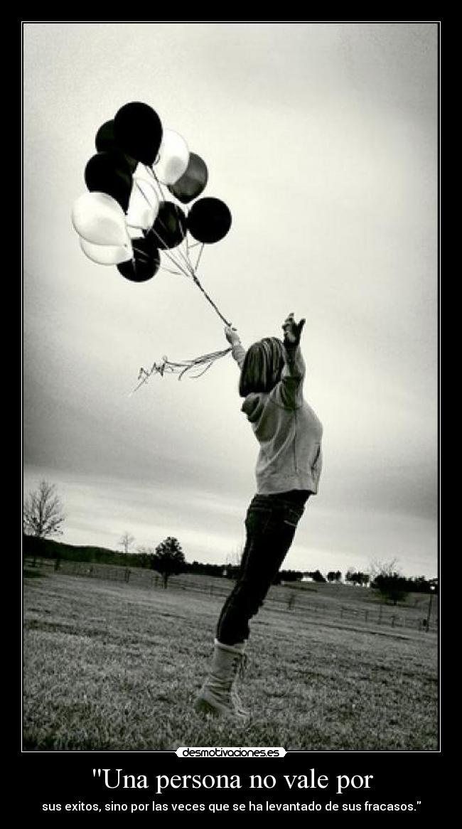 Una persona no vale por - 