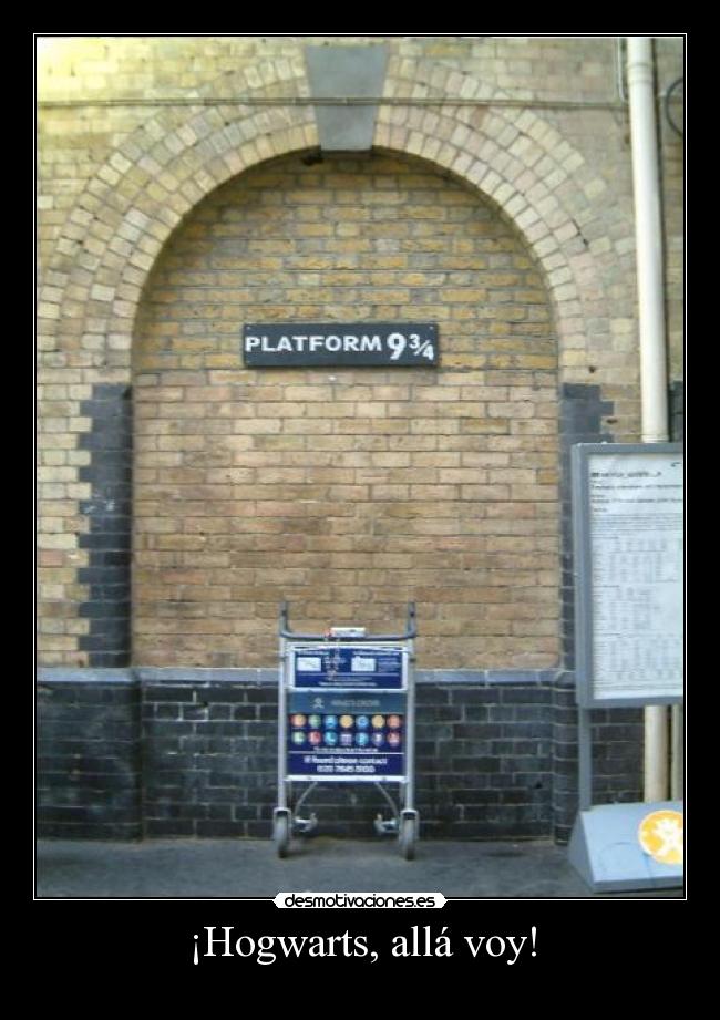 ¡Hogwarts, allá voy! - 