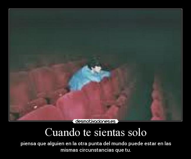 Cuando te sientas solo - 