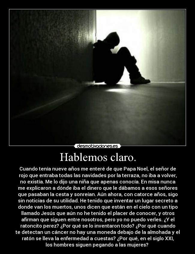 Hablemos claro. - 