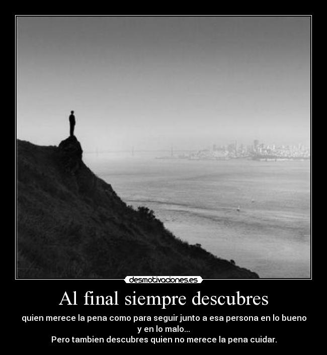 Al final siempre descubres - 