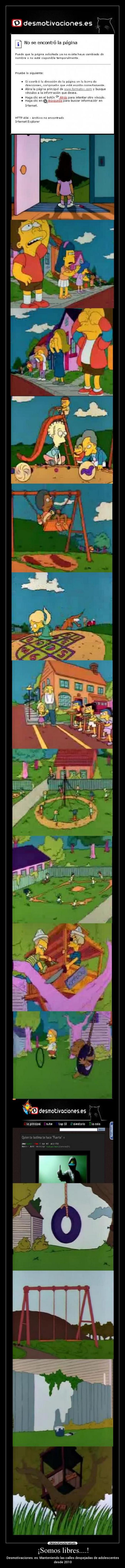 ¡Somos libres....! -