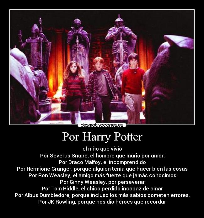Por Harry Potter -