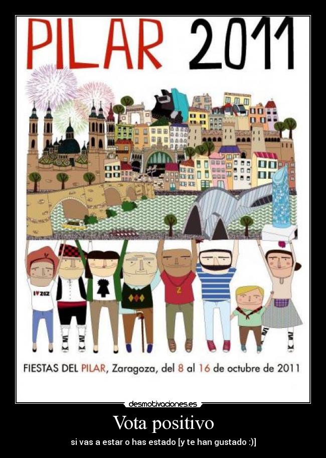 carteles fiestas zaragoza manos desmotivaciones