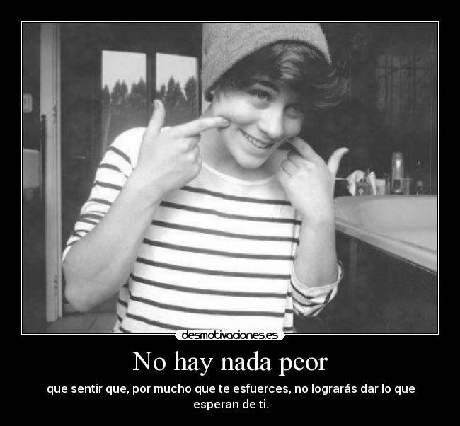 No hay nada peor - 