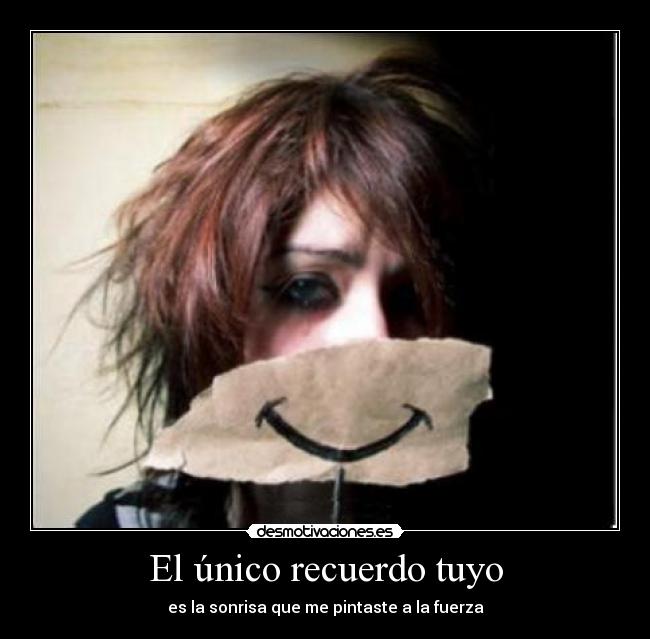 El único recuerdo tuyo - 