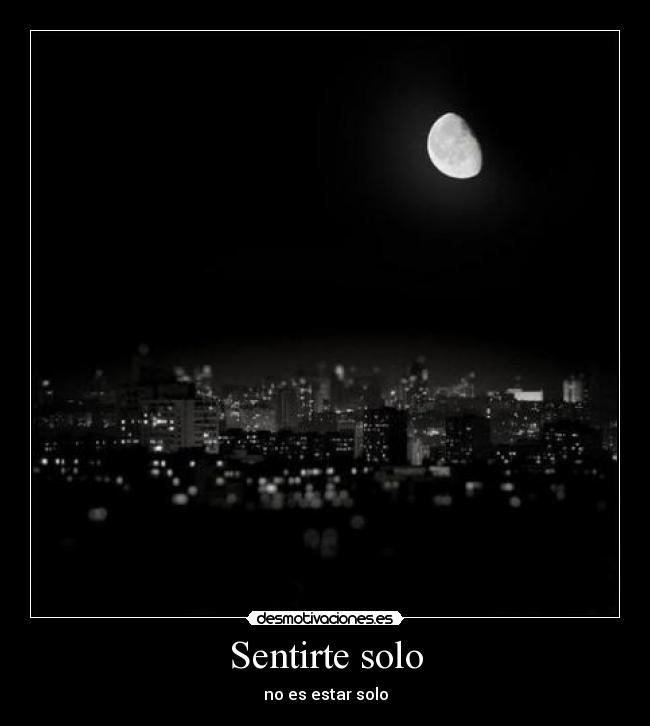 Sentirte solo - 