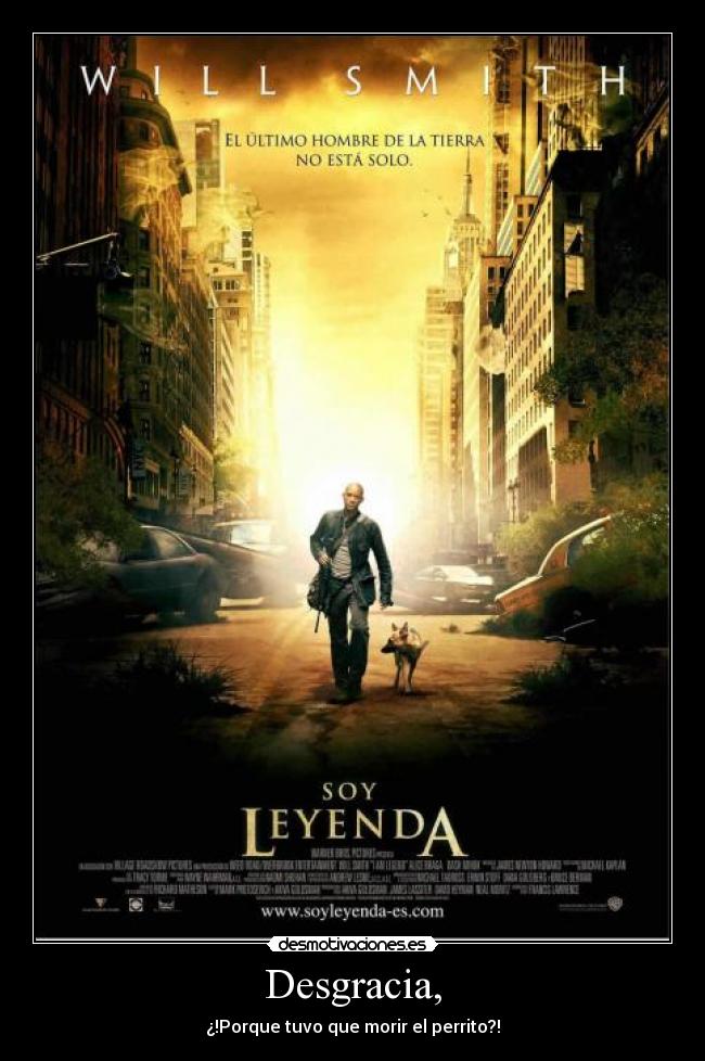 Desgracia, - ¿!Porque tuvo que morir el perrito?!