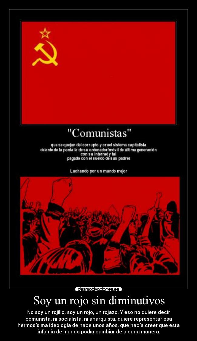 carteles orgullosamente comunista desmotivaciones