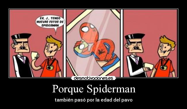Porque Spiderman -