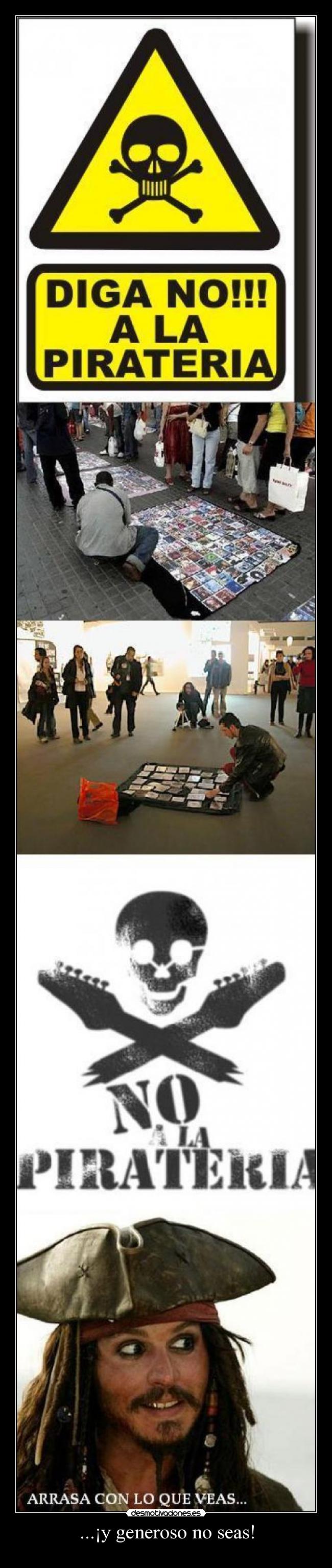 ...¡y generoso no seas! - 