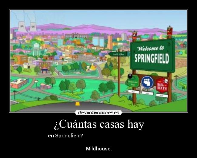 ¿Cuántas casas hay -