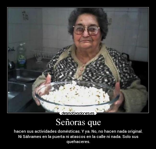Señoras que - 
