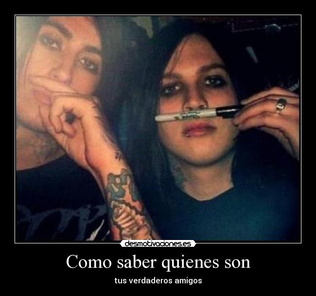 Como saber quienes son -