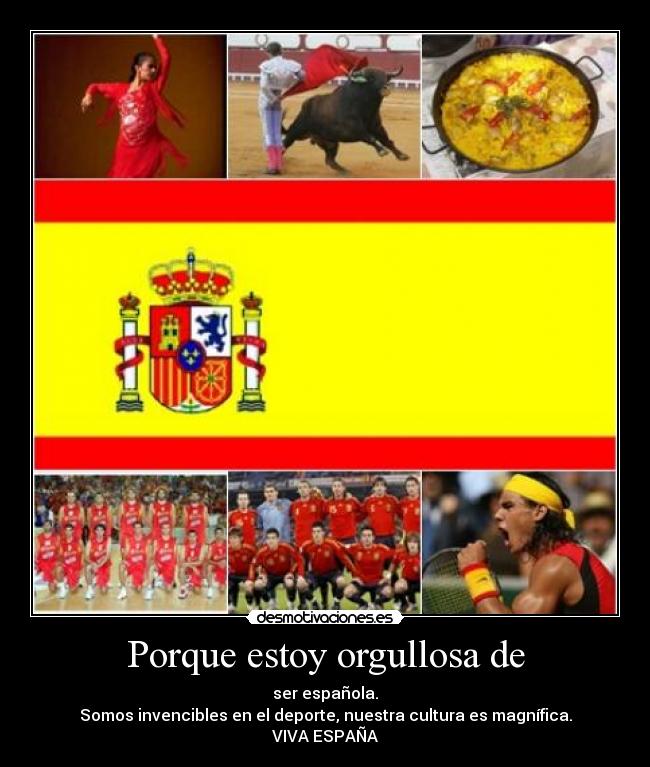 Porque estoy orgullosa de -