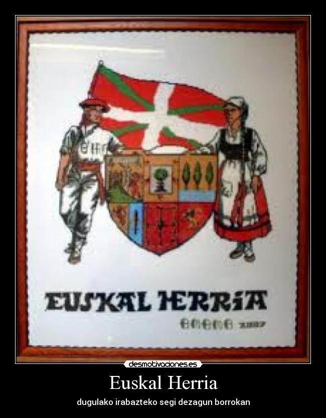 Euskal Herria - dugulako irabazteko segi dezagun borrokan