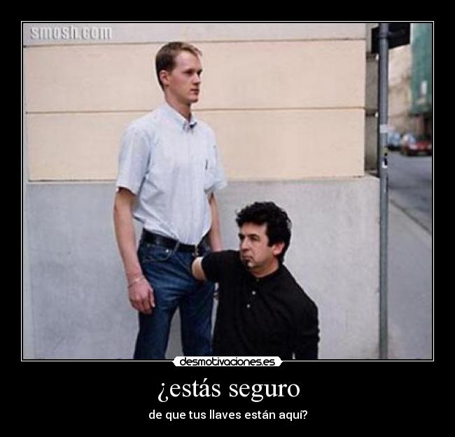¿estás seguro -