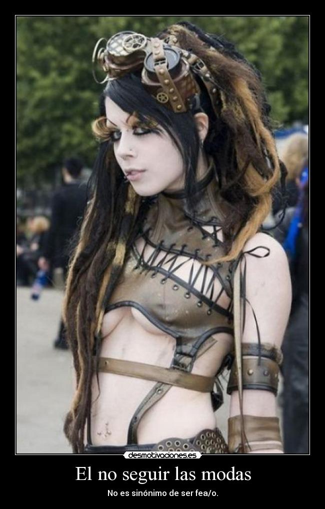 carteles steampunk girl desmotivaciones