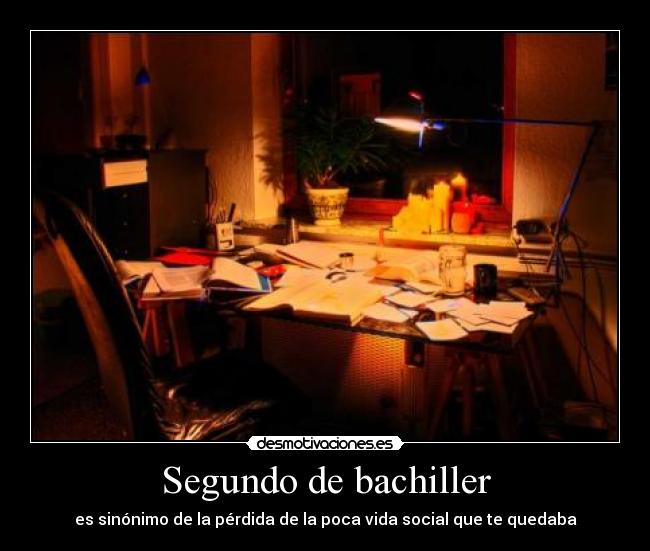 Segundo de bachiller - 