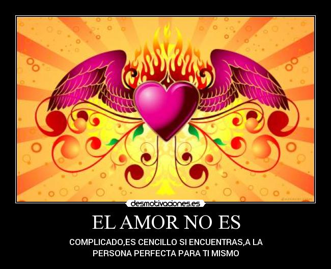 EL AMOR NO ES - 