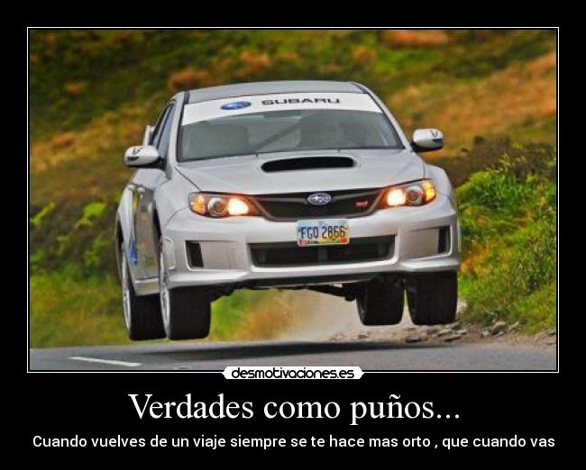 Verdades como puños... - 