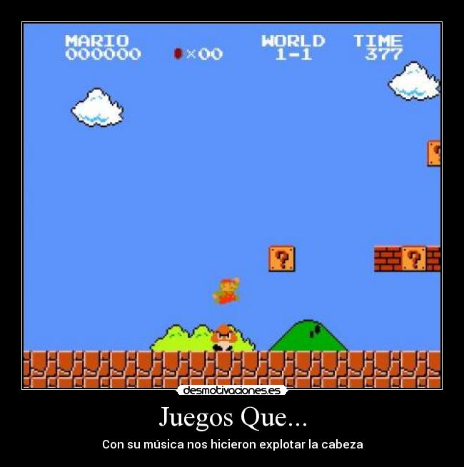 Juegos Que... - Con su música nos hicieron explotar la cabeza