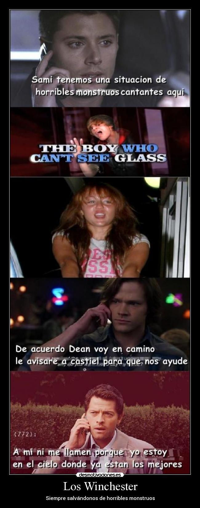 Los Winchester - Siempre salvándonos de horribles monstruos
