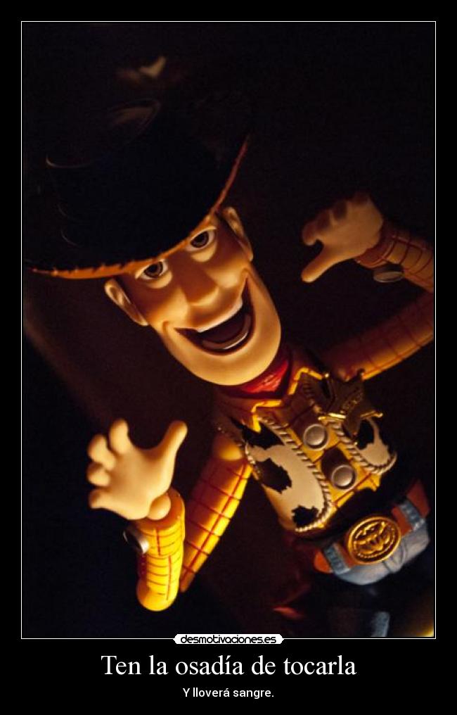 carteles etiquetas everywhere woody sus instintos suicidas desmotivaciones