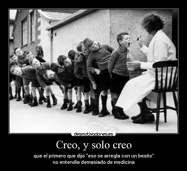 Creo, y solo creo - 