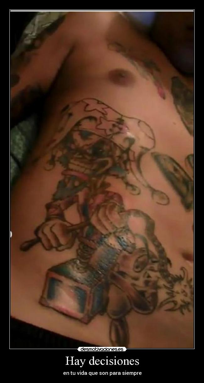 Hay decisiones - en tu vida que son para siempre