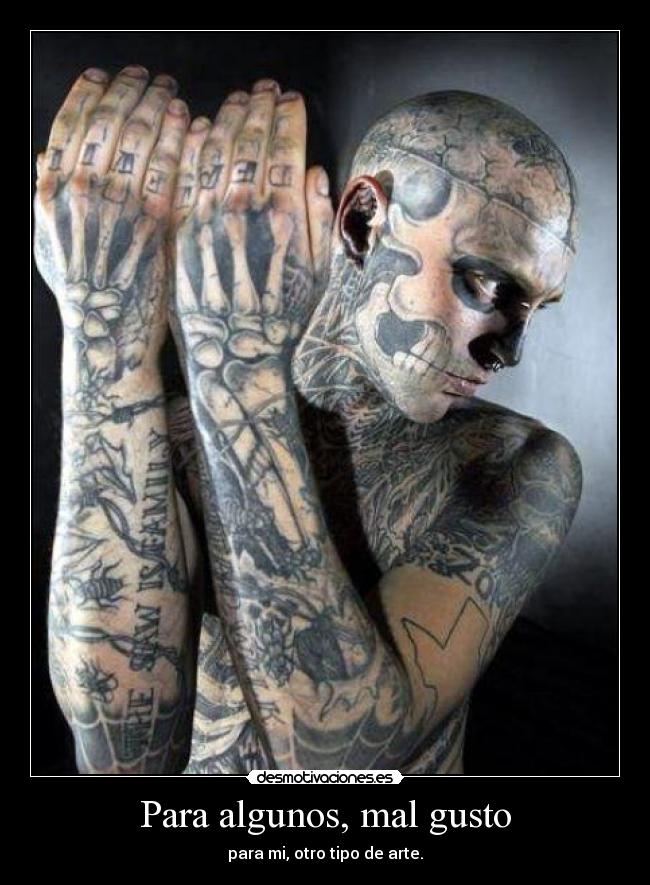 Para algunos, mal gusto -