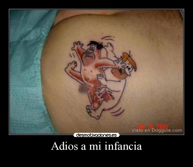 Adios a mi infancia -