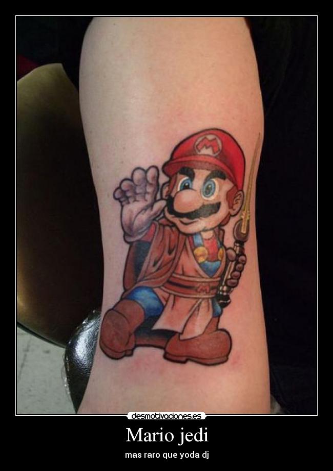 Mario jedi - mas raro que yoda dj