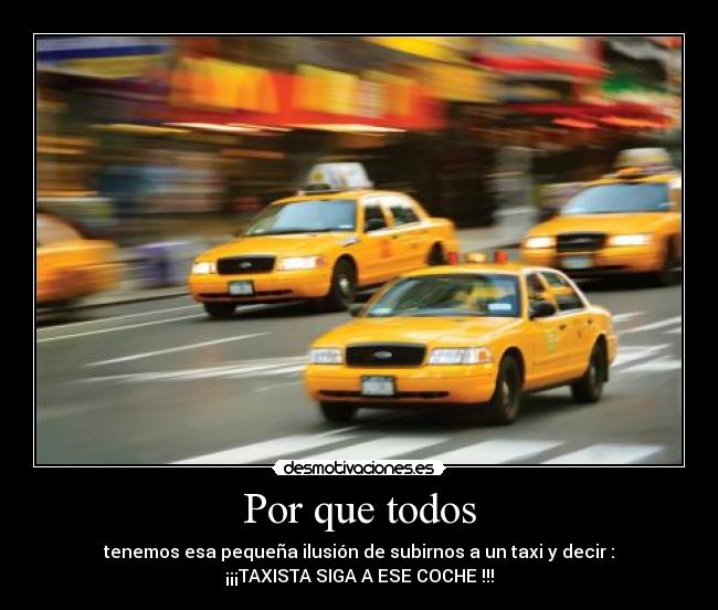 carteles taxista desmotivaciones