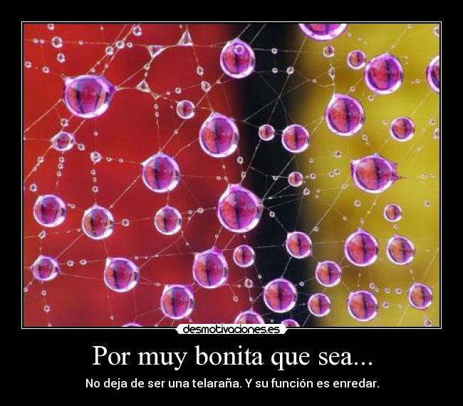 Por muy bonita que sea... - 