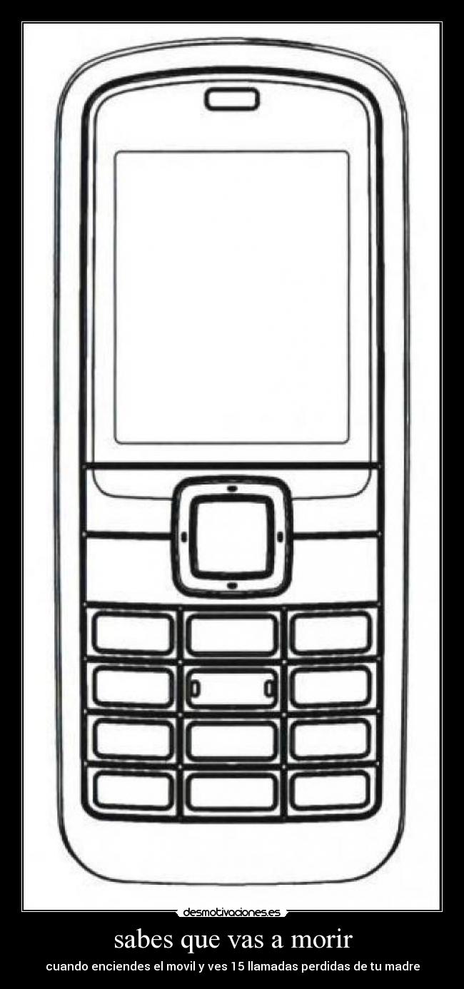 sabes que vas a morir -