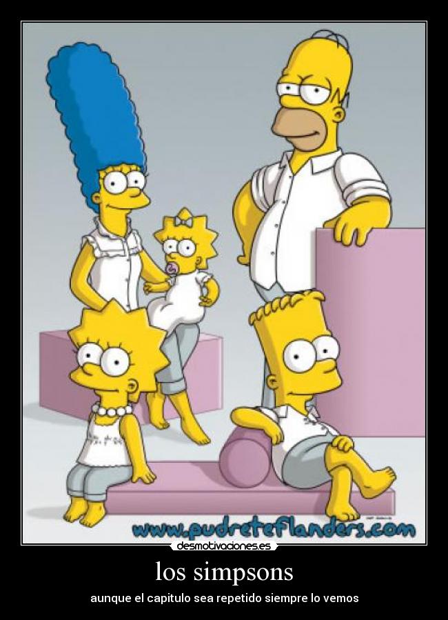 los simpsons - aunque el capitulo sea repetido siempre lo vemos