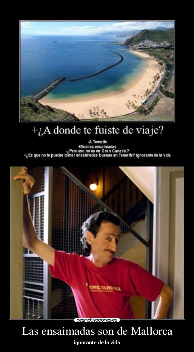 Las ensaimadas son de Mallorca - 