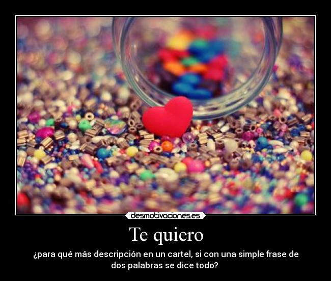 Te quiero - 
