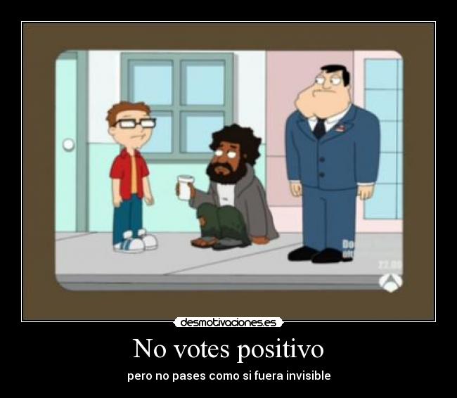 No votes positivo - 