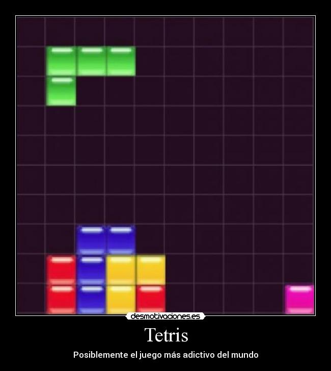 Tetris - Posiblemente el juego más adictivo del mundo