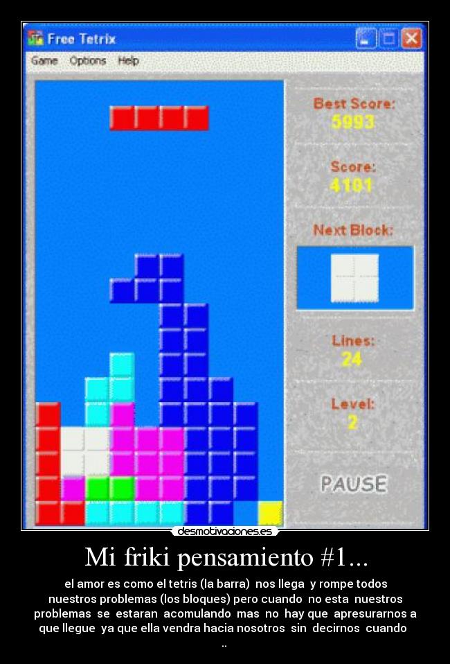 Mi friki pensamiento #1... - 