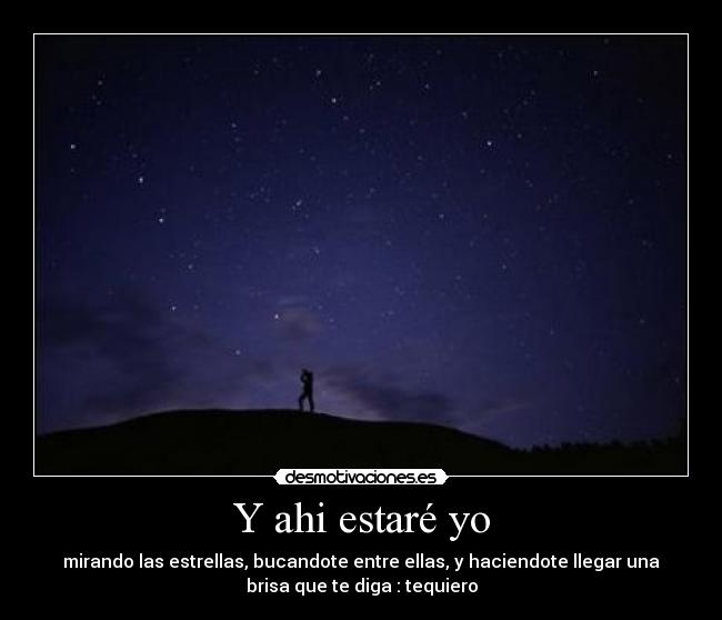 Y ahi estaré yo - 