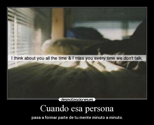 Cuando esa persona -