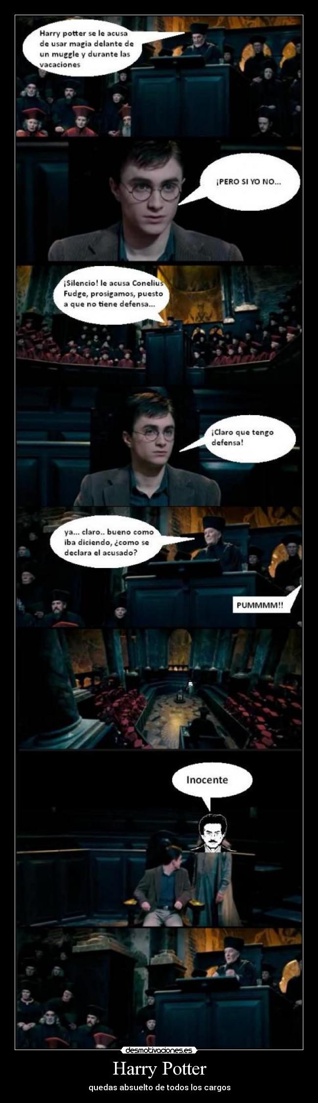 carteles the observer vista disciplinaria harry potter desmotivaciones