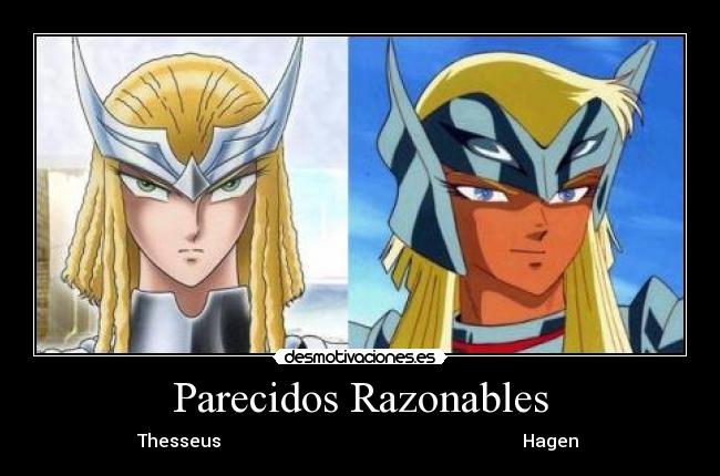 Parecidos Razonables - Thesseus                                                                    Hagen 
