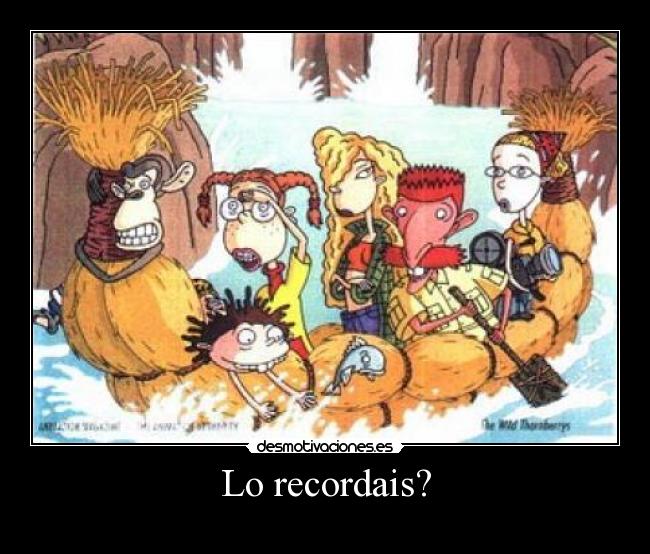 Lo recordais? -