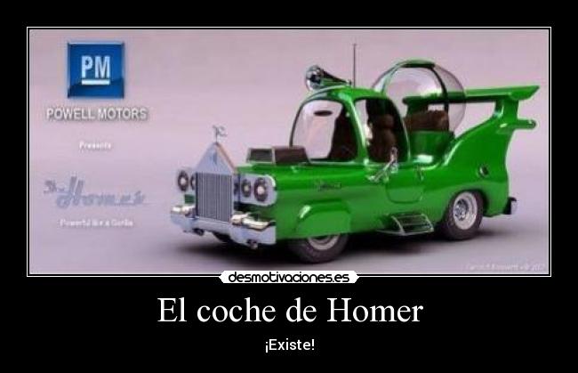 El coche de Homer - ¡Existe!