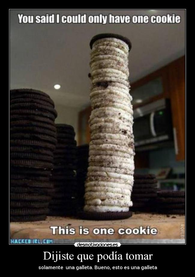 Dijiste que podía tomar - 